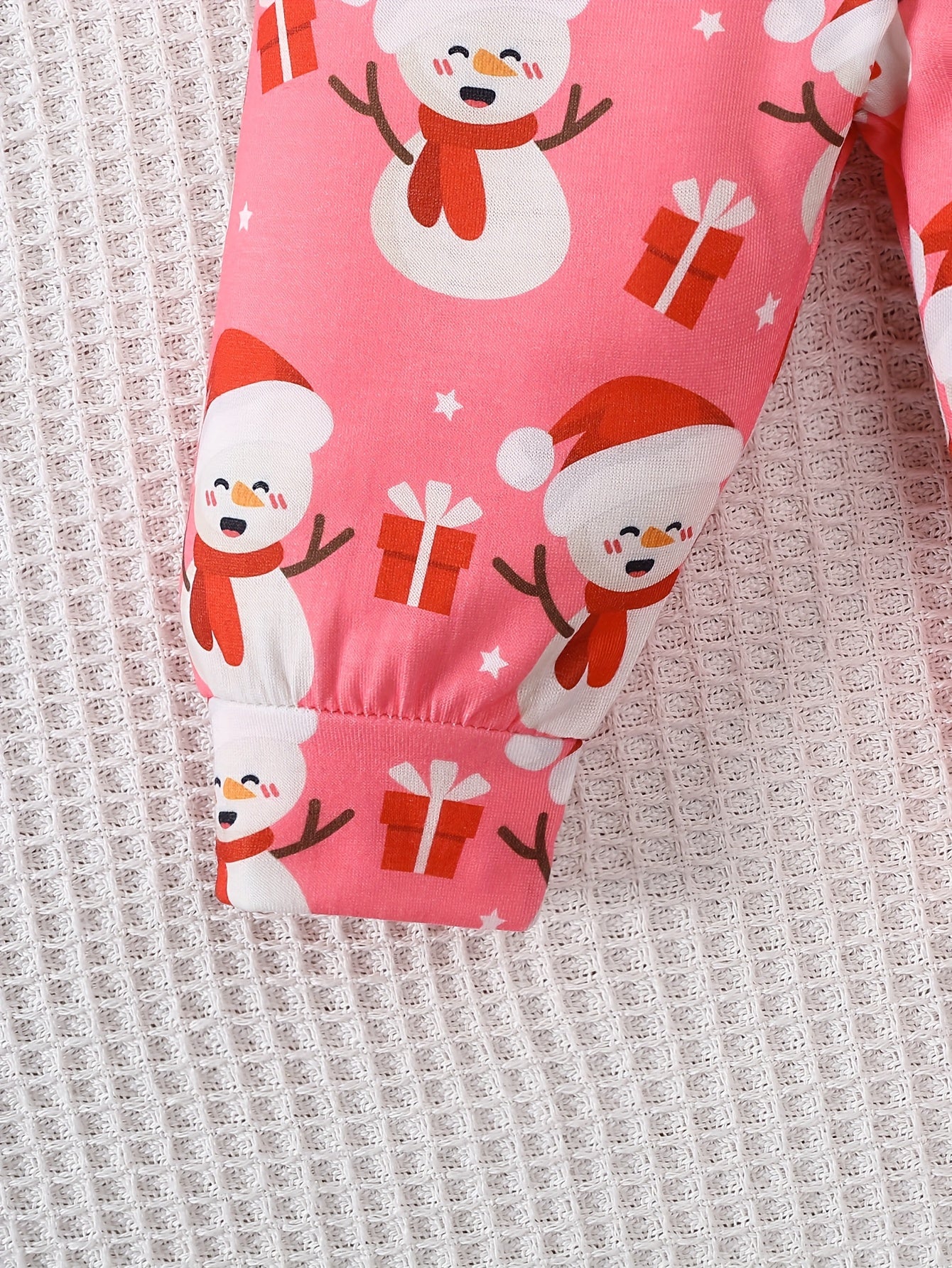 3pc Christmas Bodysuit, Pants, & Hat Set