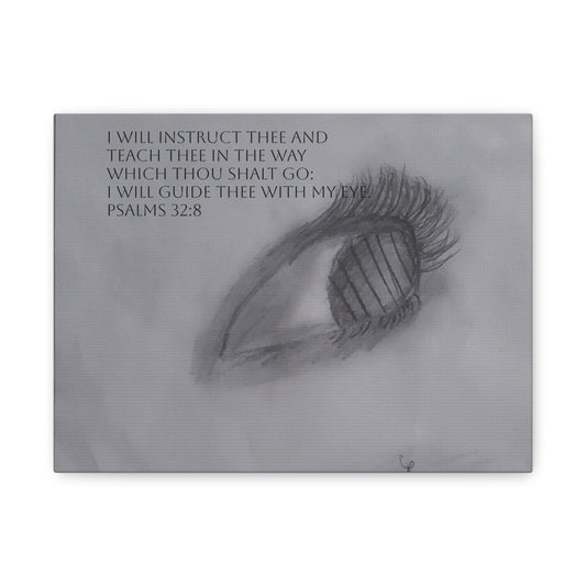 Canvas Wall Art - Jesus is Watching on Us