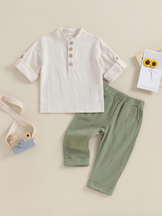 Casual Fall Outfit Set for Boys