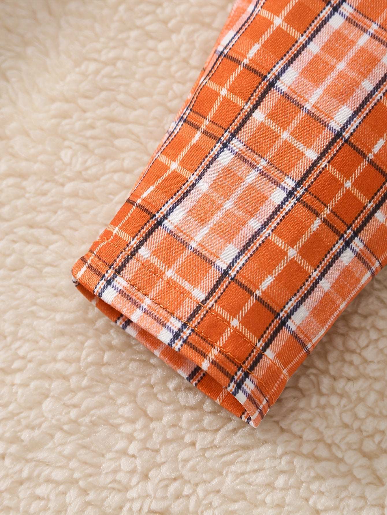 🦃 Baby Girl's 2-Piece Thanksgiving Outfit: Cute Turkey Top and Checkered Pants Set (Perfect for Holiday Wear)