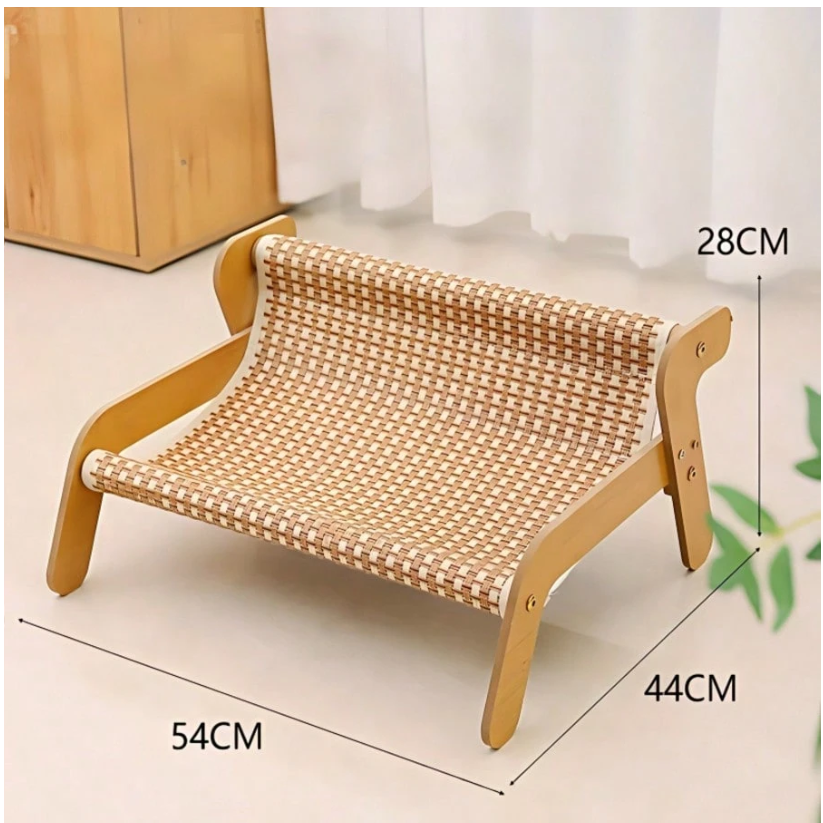 Cat Tree Shaped Cat Hammock Sofa - Durable Lint-Free Large Cat Scratching Post, 2-In-1 Resting And Scratching Pet Furniture, All Season Use