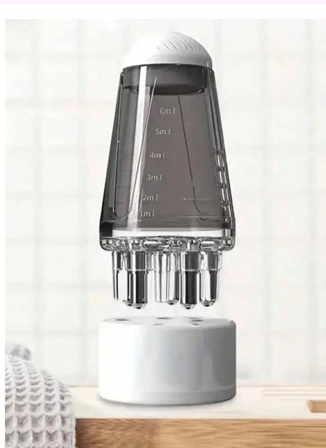 Portable Mini Scalp Essential Oil Massager Roller Brush Comb - Ultimate Hair Styling Accessory