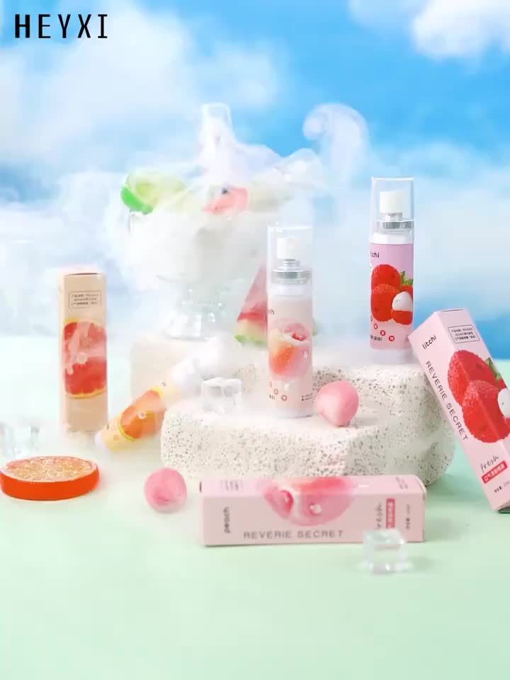 🍑 6 Pcs Fresh Breath Spray Set - Alcohol-Free & Sugar-Free Mouth Freshener (Multi-Flavor Pack)