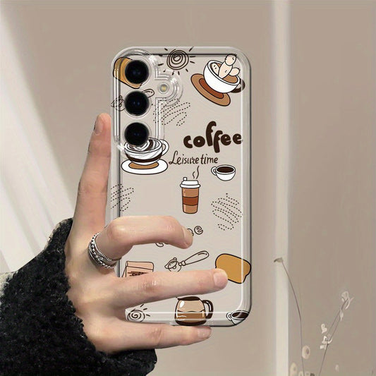 Shockproof TPU Full Cover Case for Samsung Galaxy S24 FE, A55, A15, & A Series