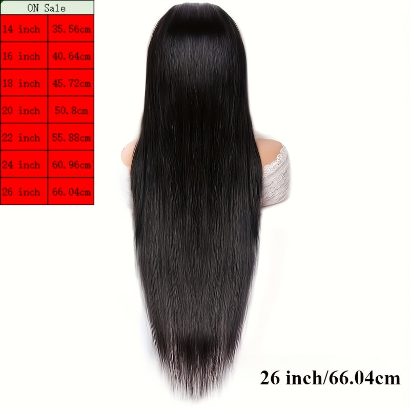 180% Density 360 Full Lace Frontal Human Hair Wig (Straight)