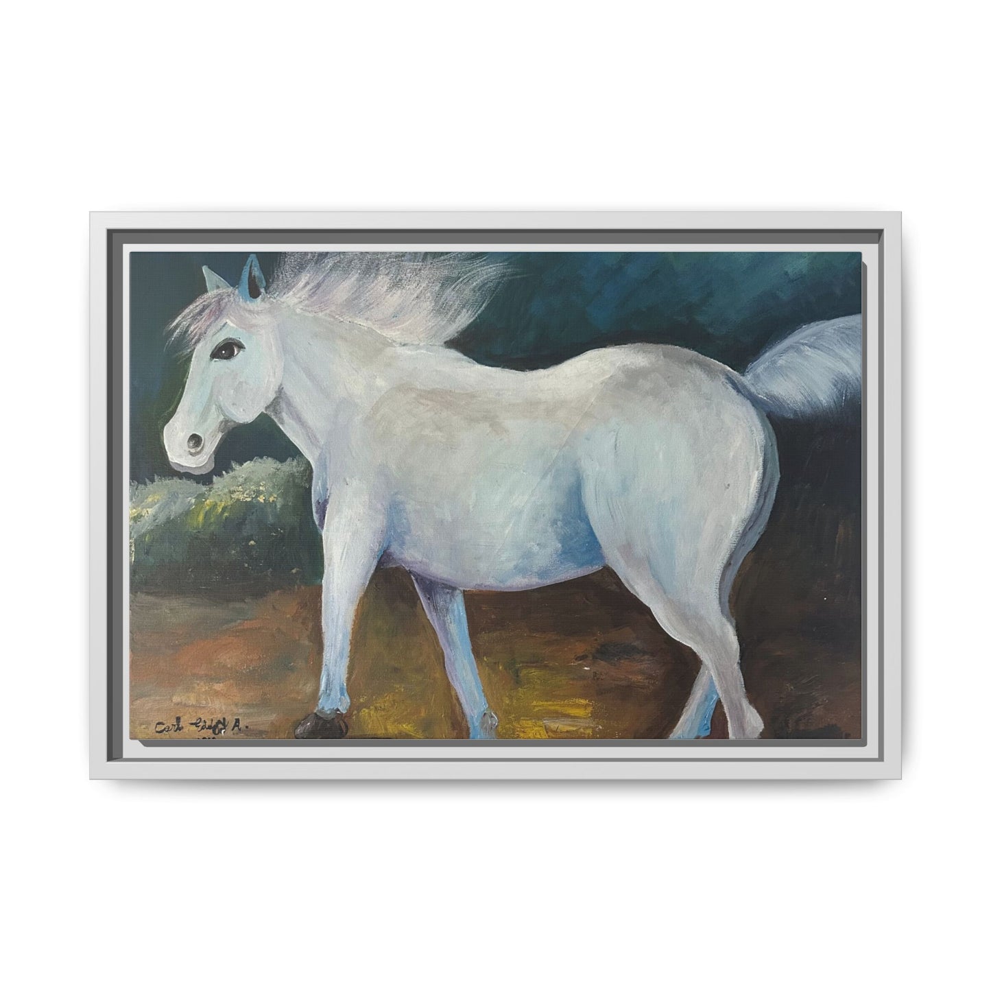 Canvas Horse Art