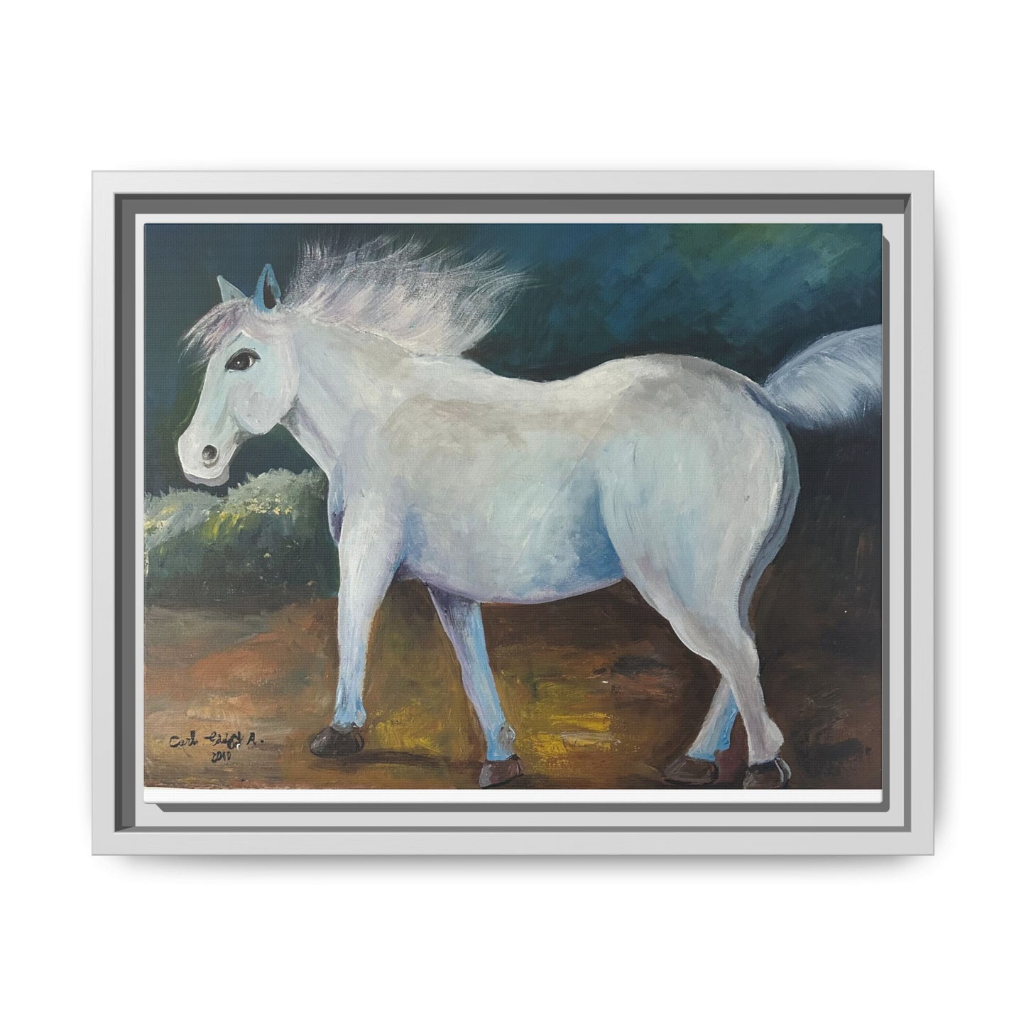 Canvas Horse Art