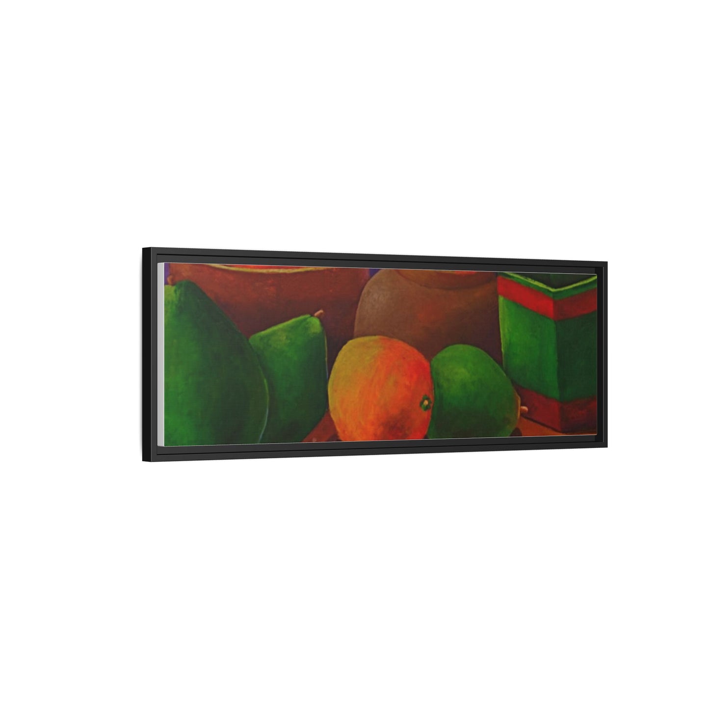 Canvas Wall Art - Tropical Fruits Design