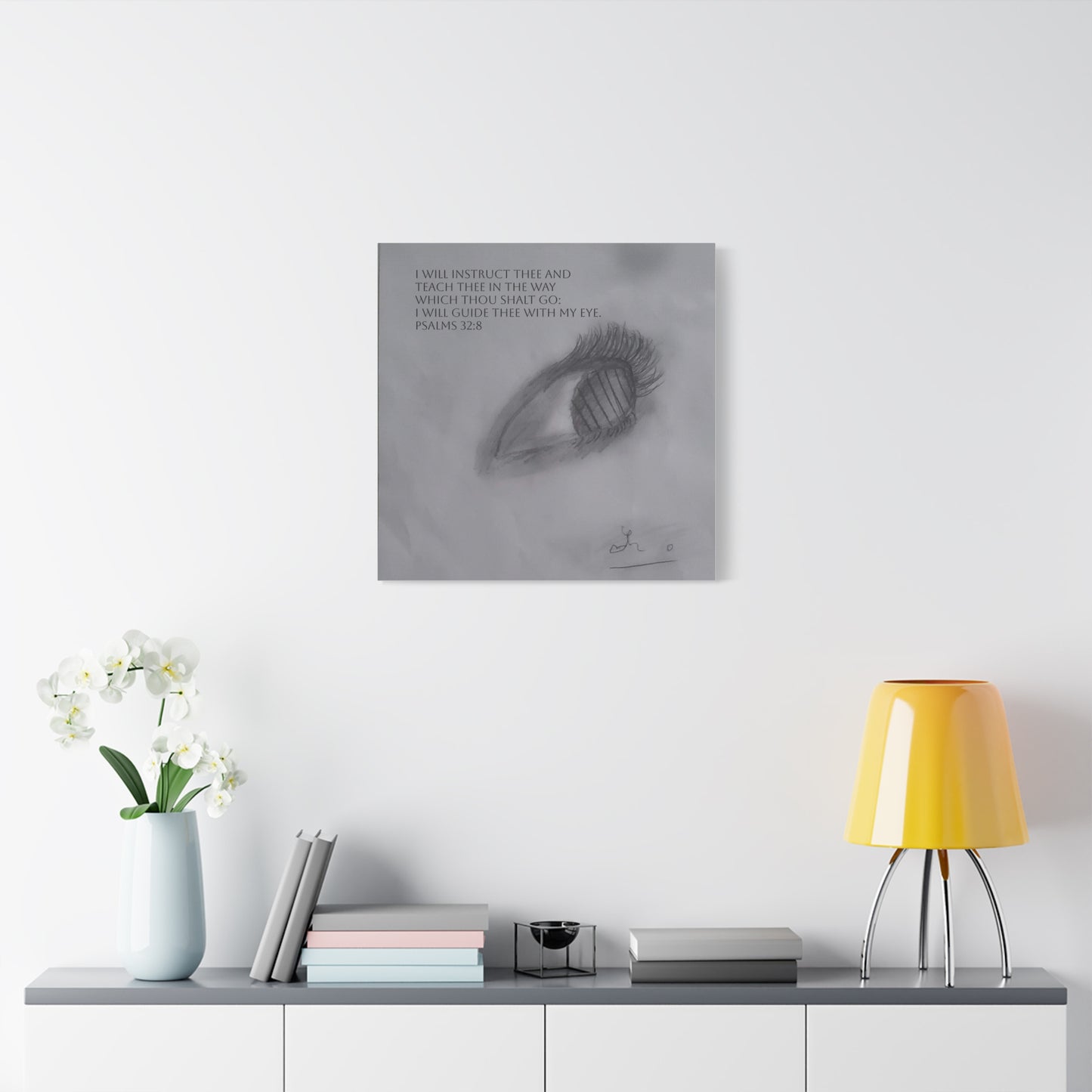 Canvas Wall Art - Jesus is Watching on Us