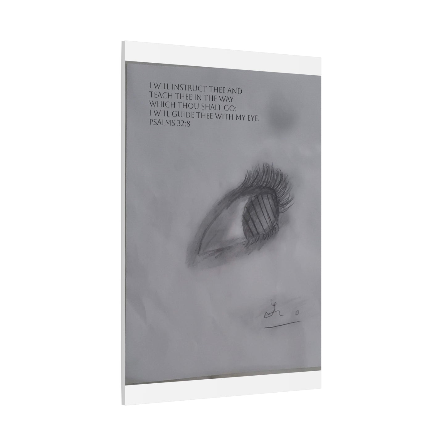 Canvas Wall Art - Jesus is Watching on Us