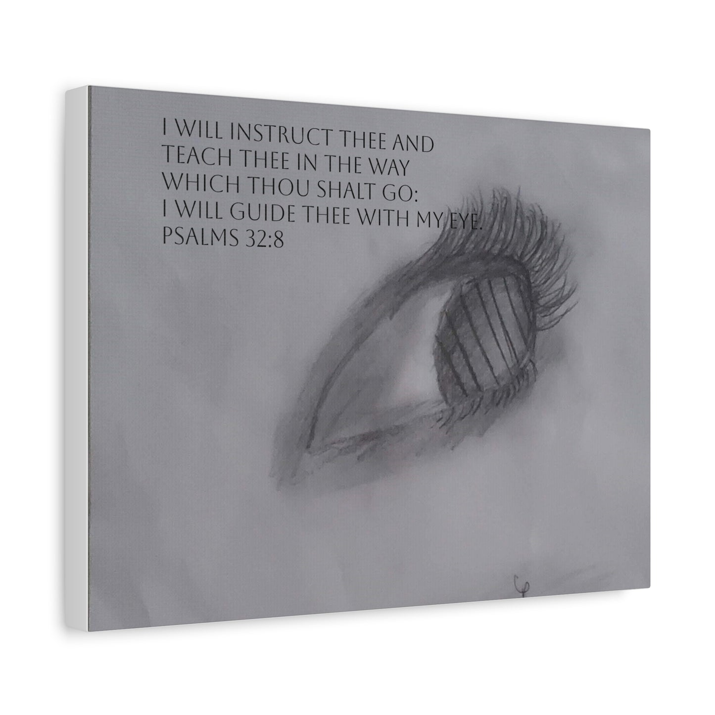 Canvas Wall Art - Jesus is Watching on Us