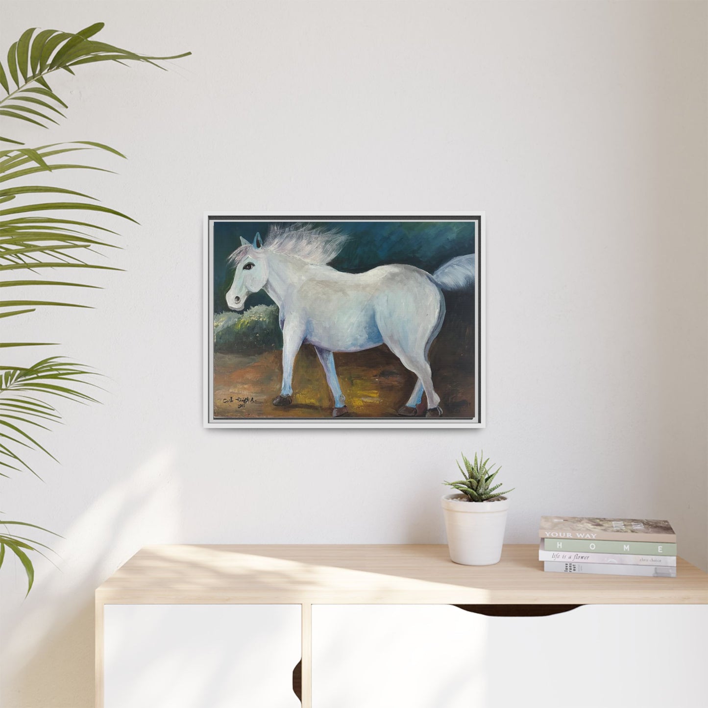 Canvas Horse Art