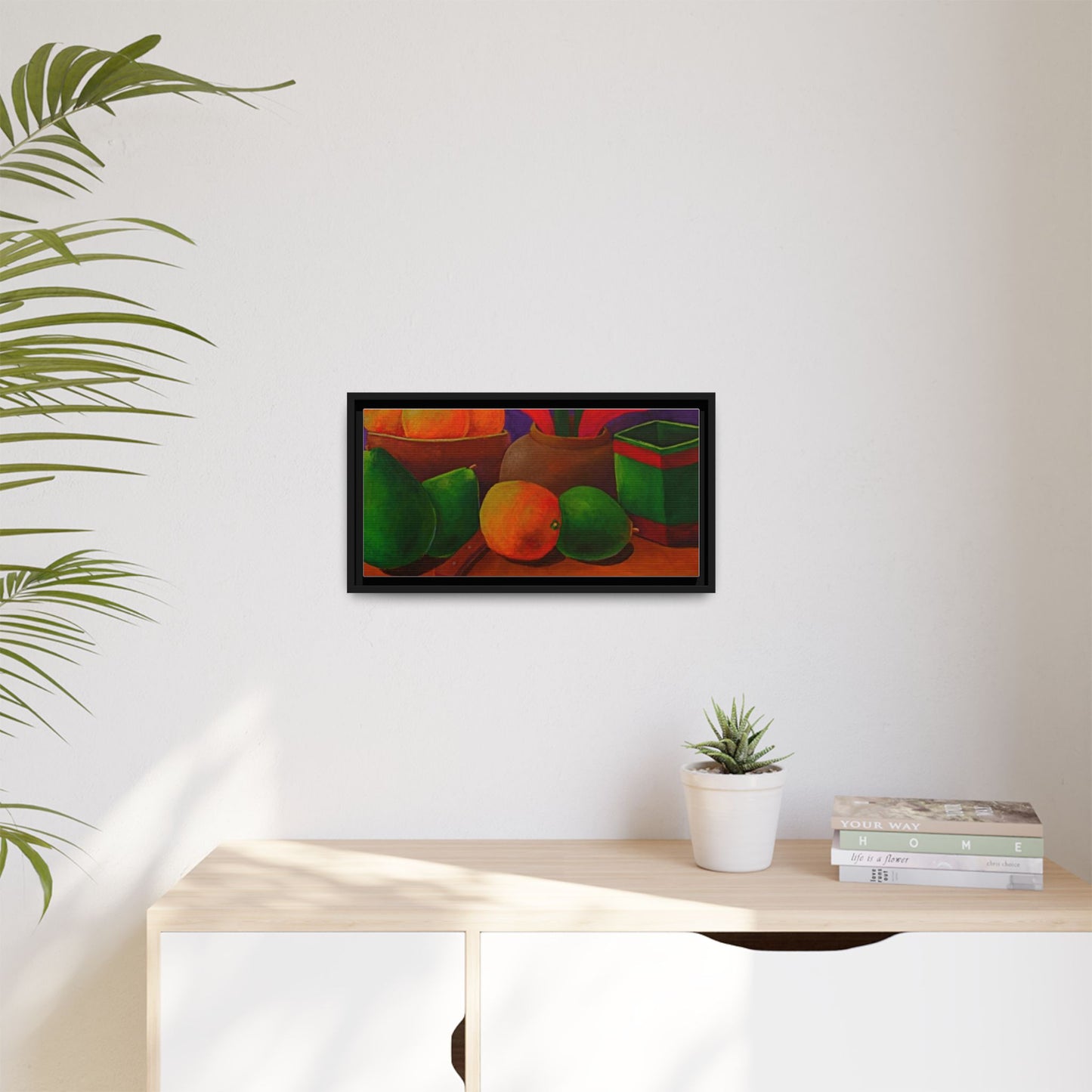 Canvas Wall Art - Tropical Fruits Design