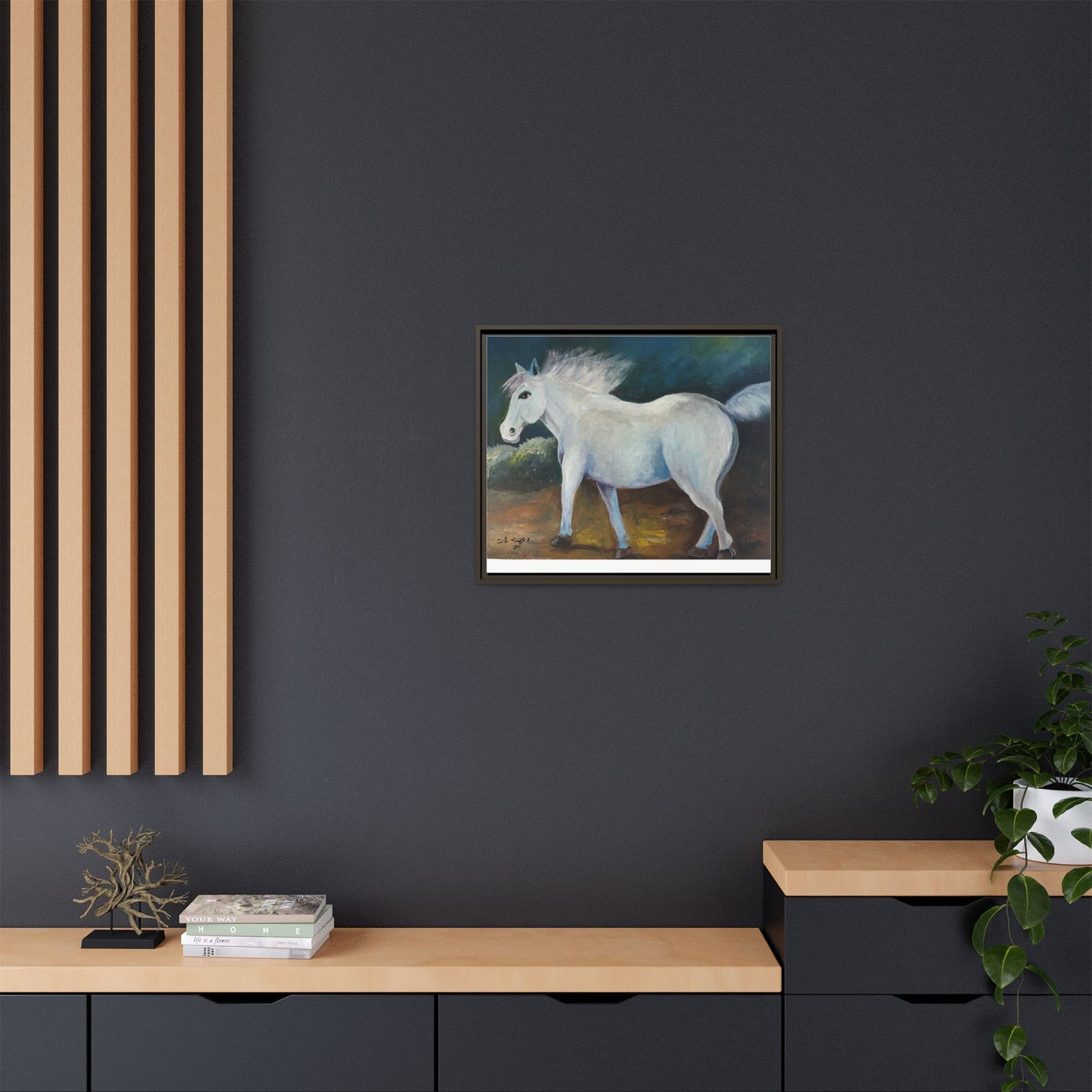 Canvas Horse Art