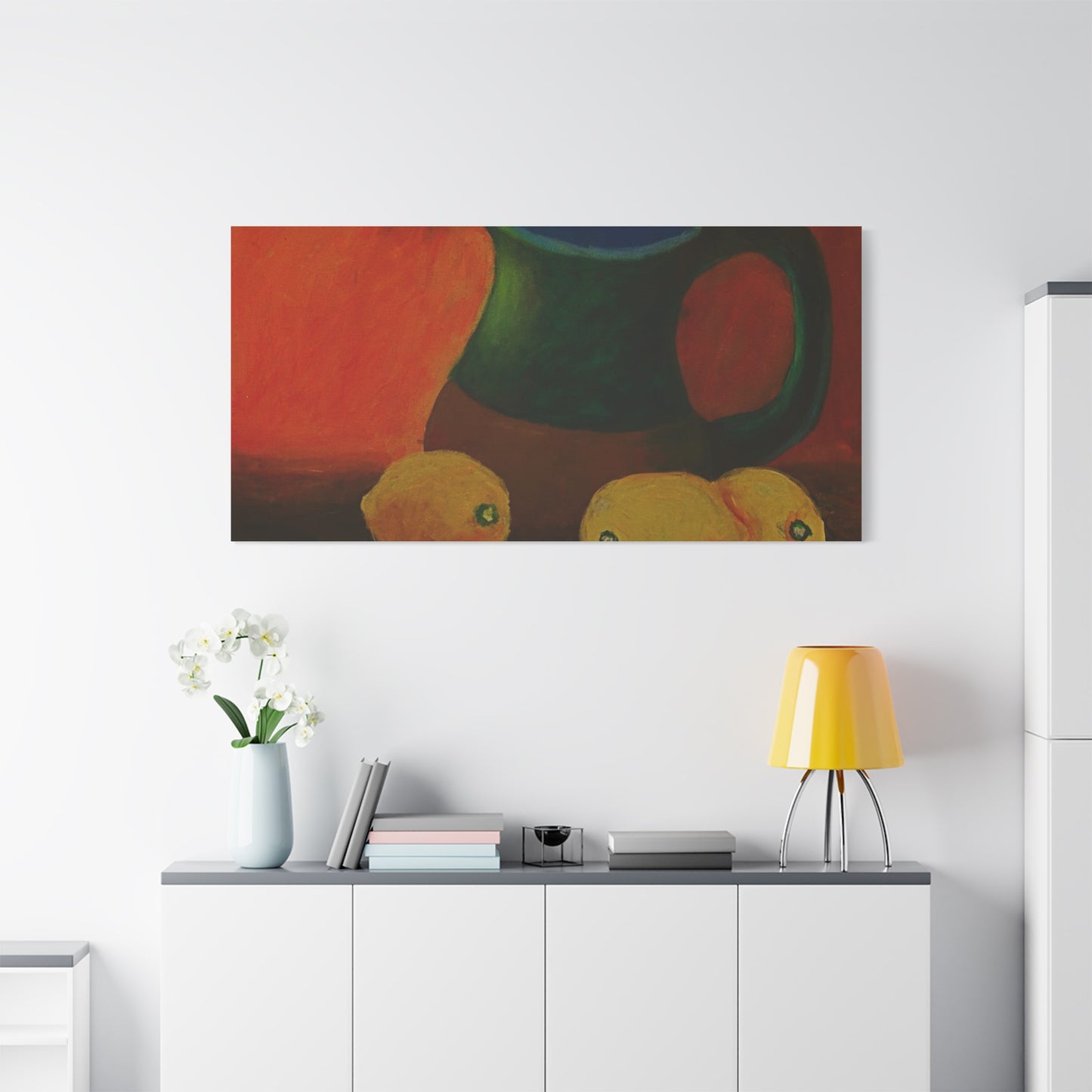 Canvas Print Tropical Lemon