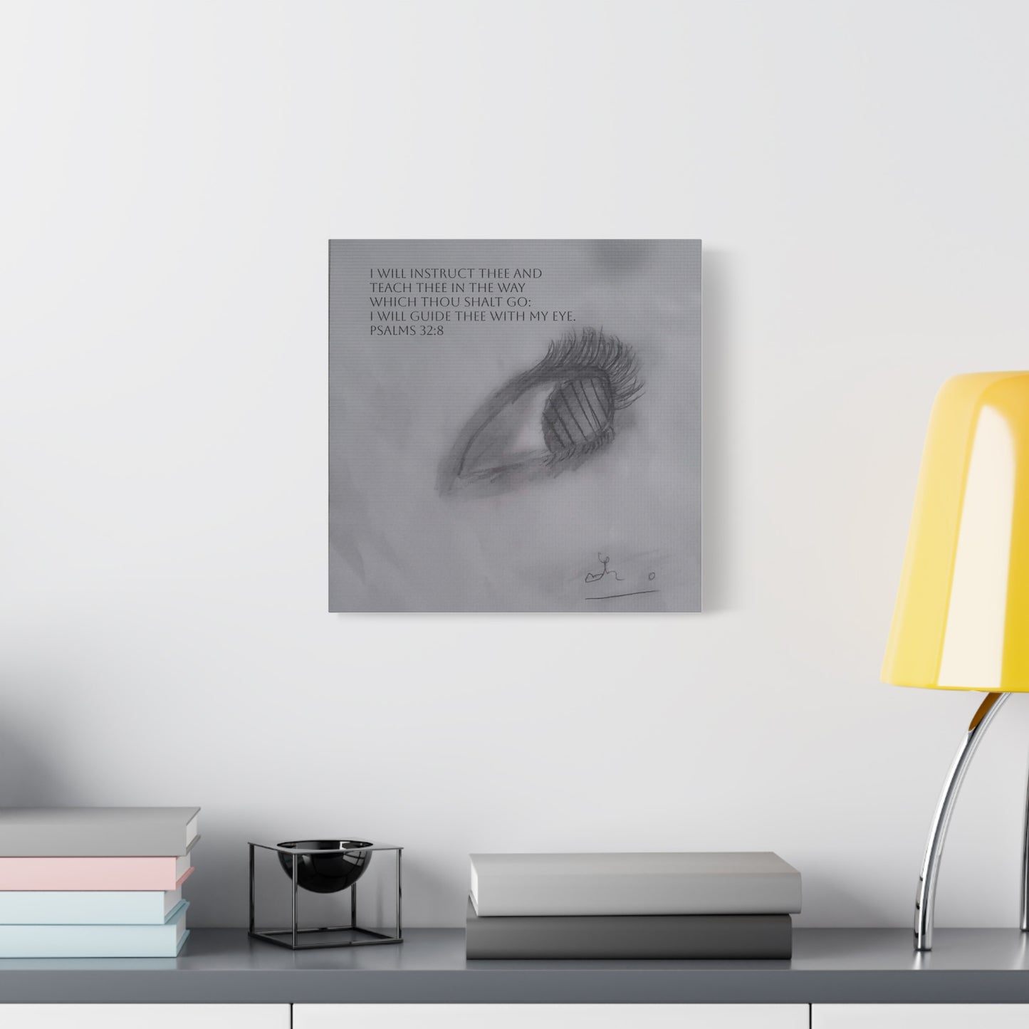 Canvas Wall Art - Jesus is Watching on Us