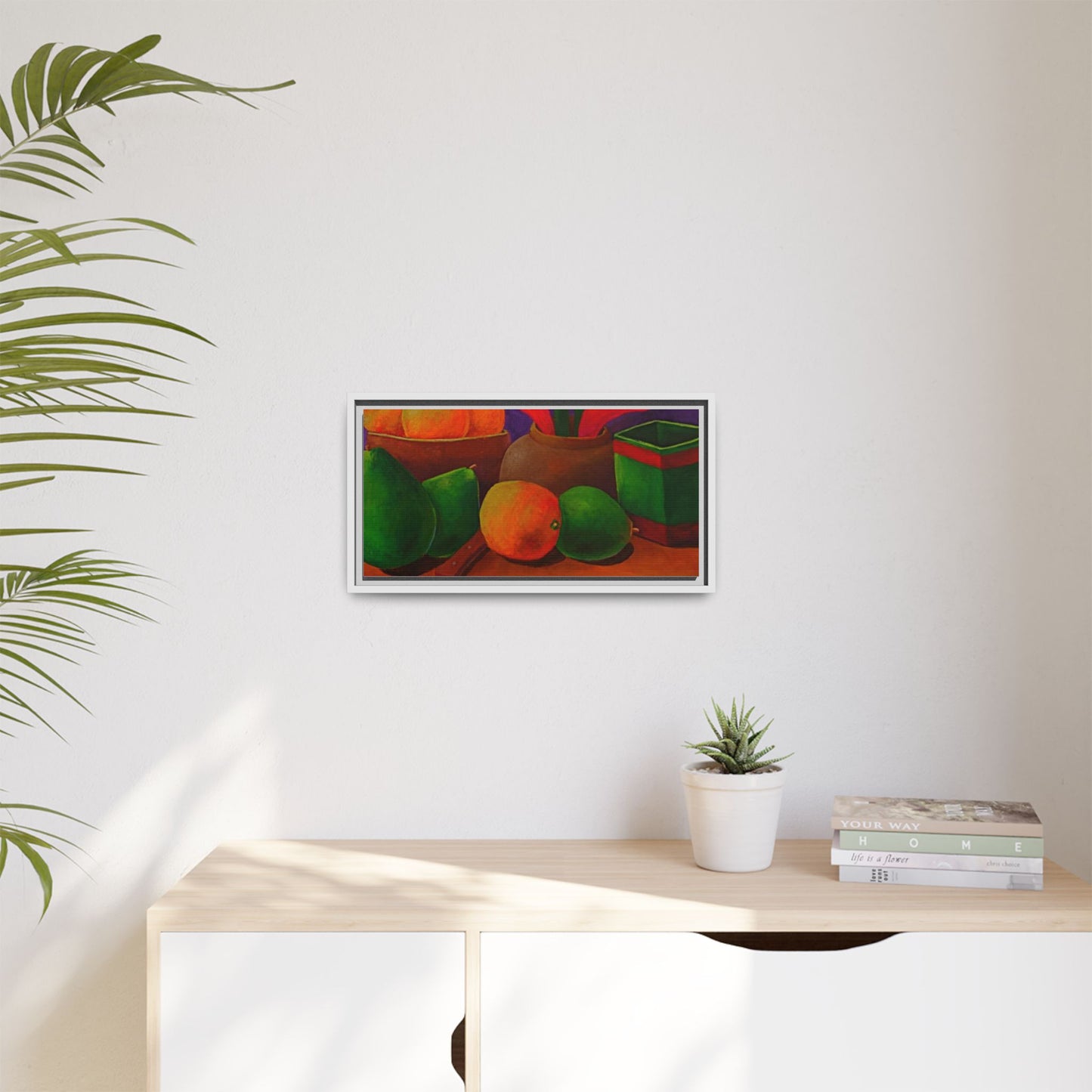 Tropical Fruits Canvas Wrap