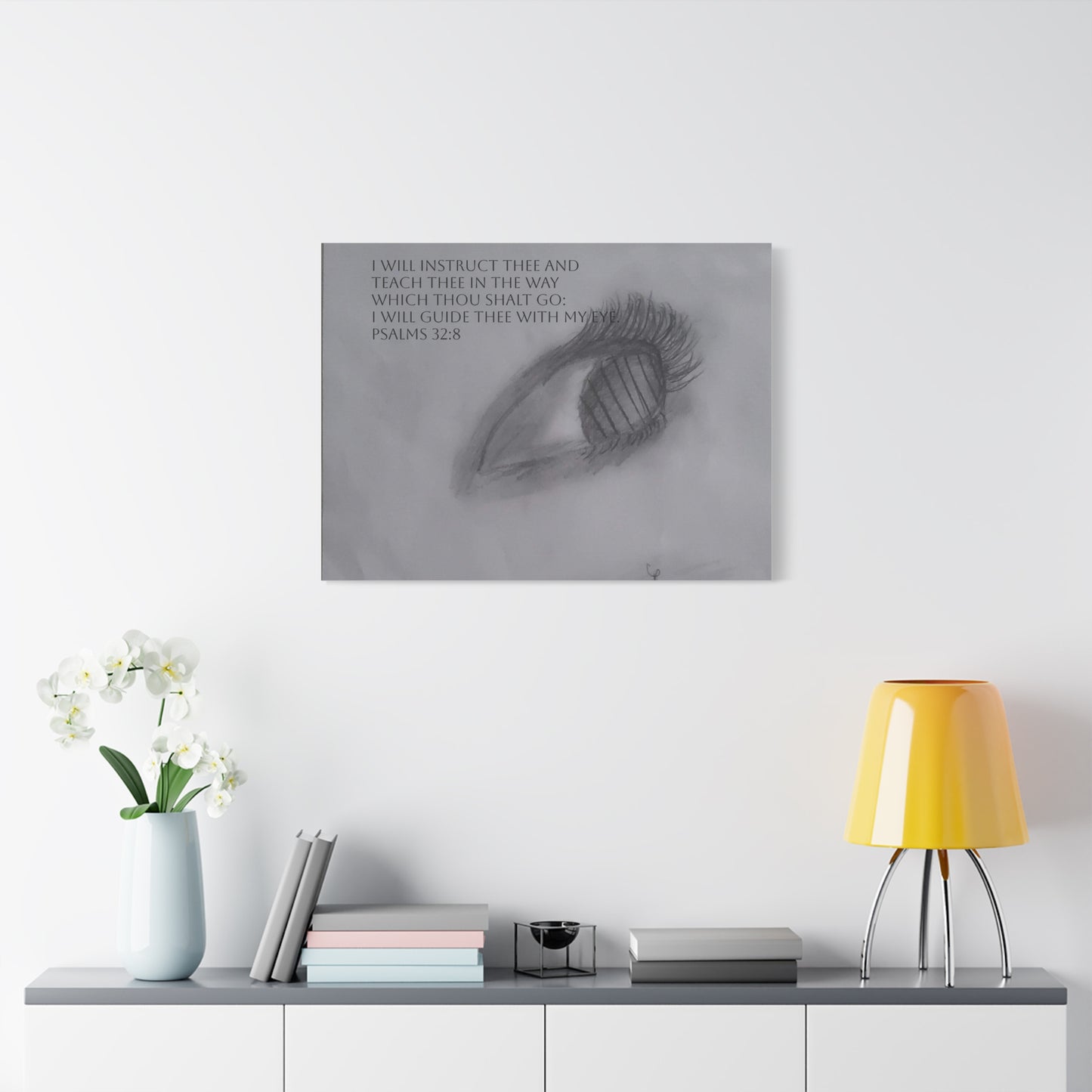 Canvas Wall Art - Jesus is Watching on Us