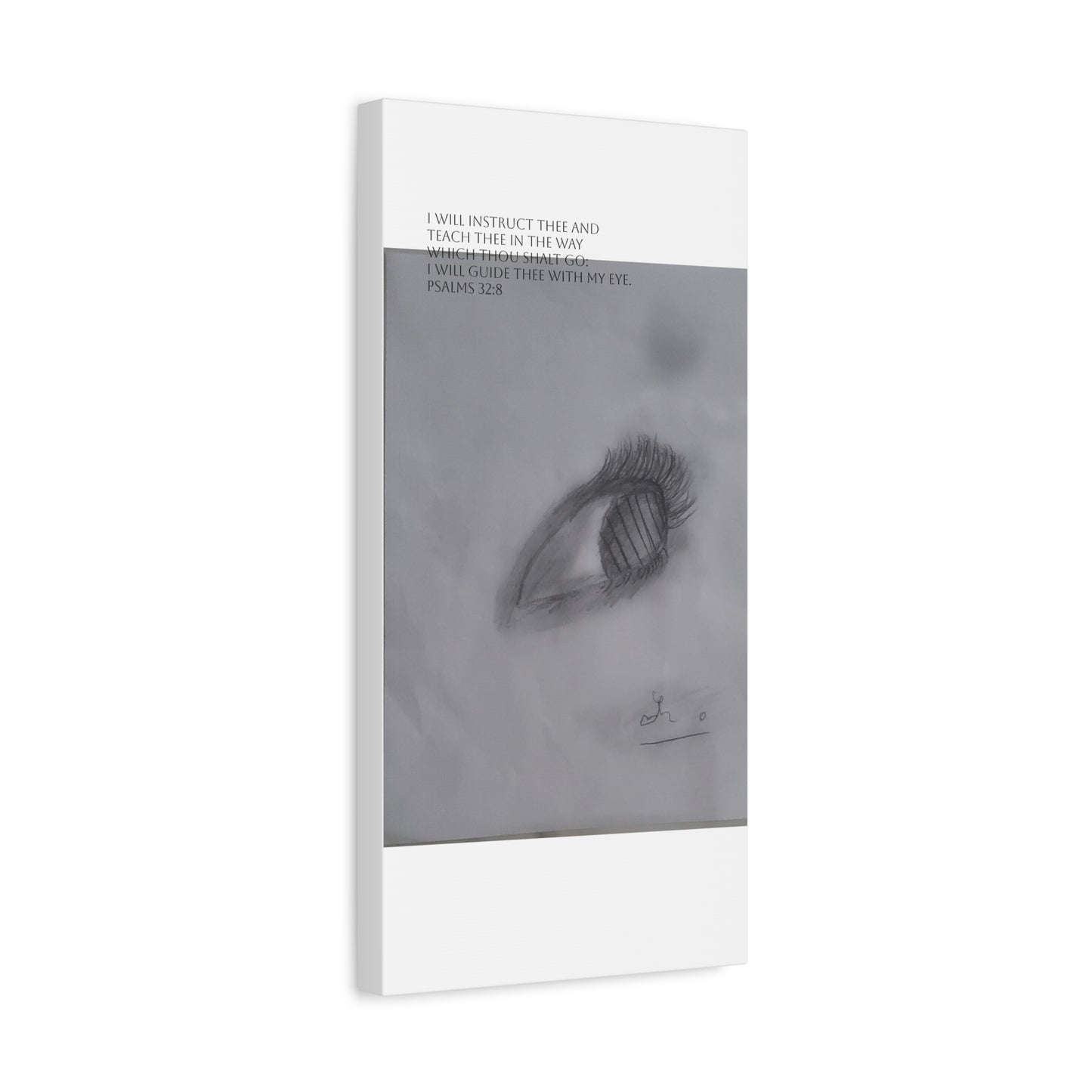 Canvas Wall Art - Jesus is Watching on Us