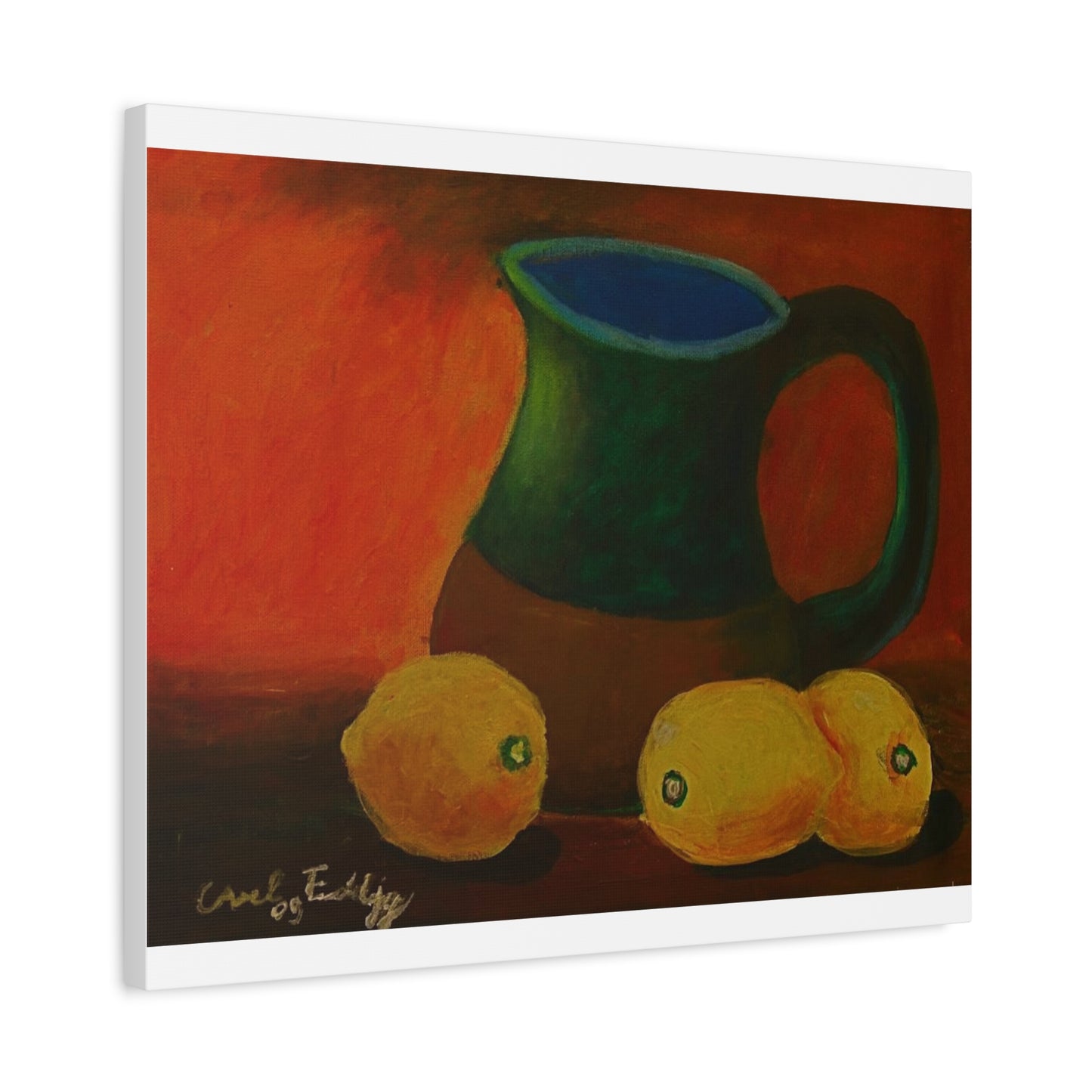 Canvas Print Tropical Lemon