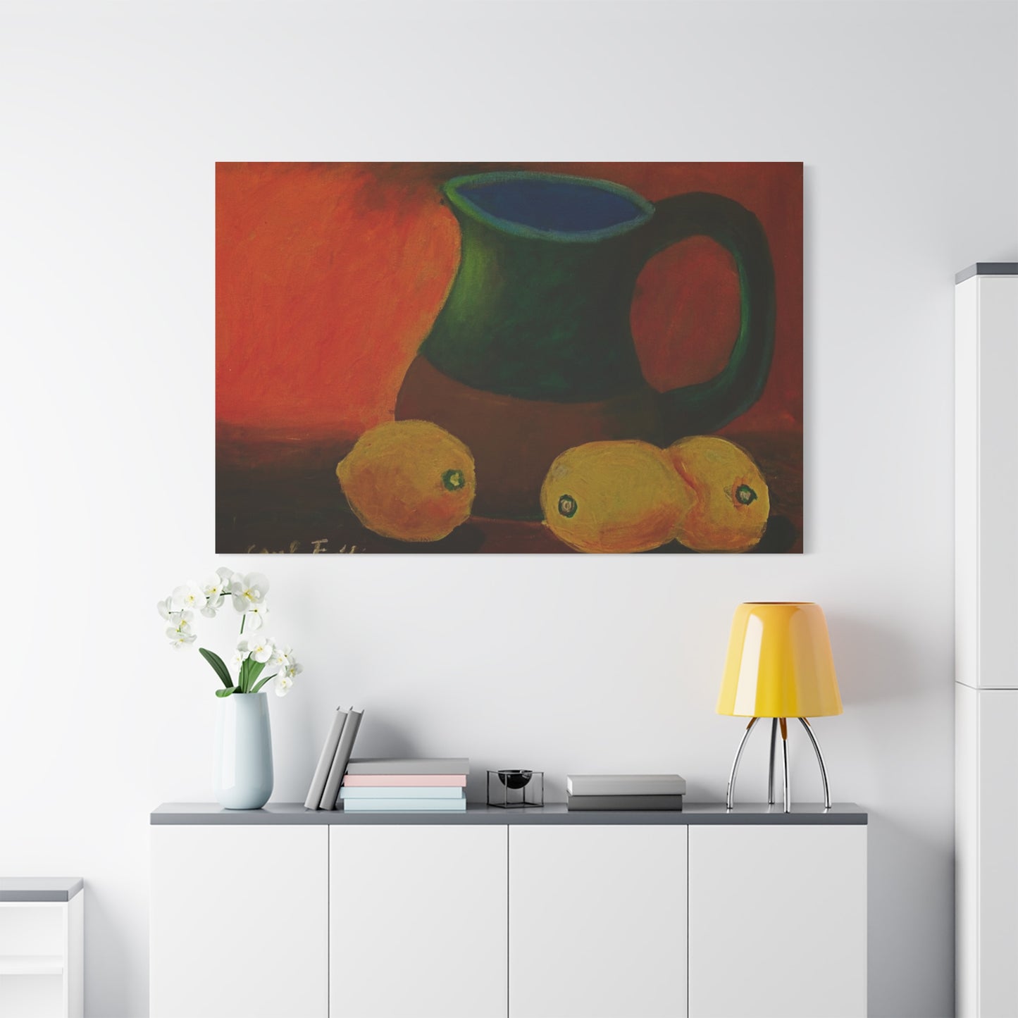 Canvas Print Tropical Lemon