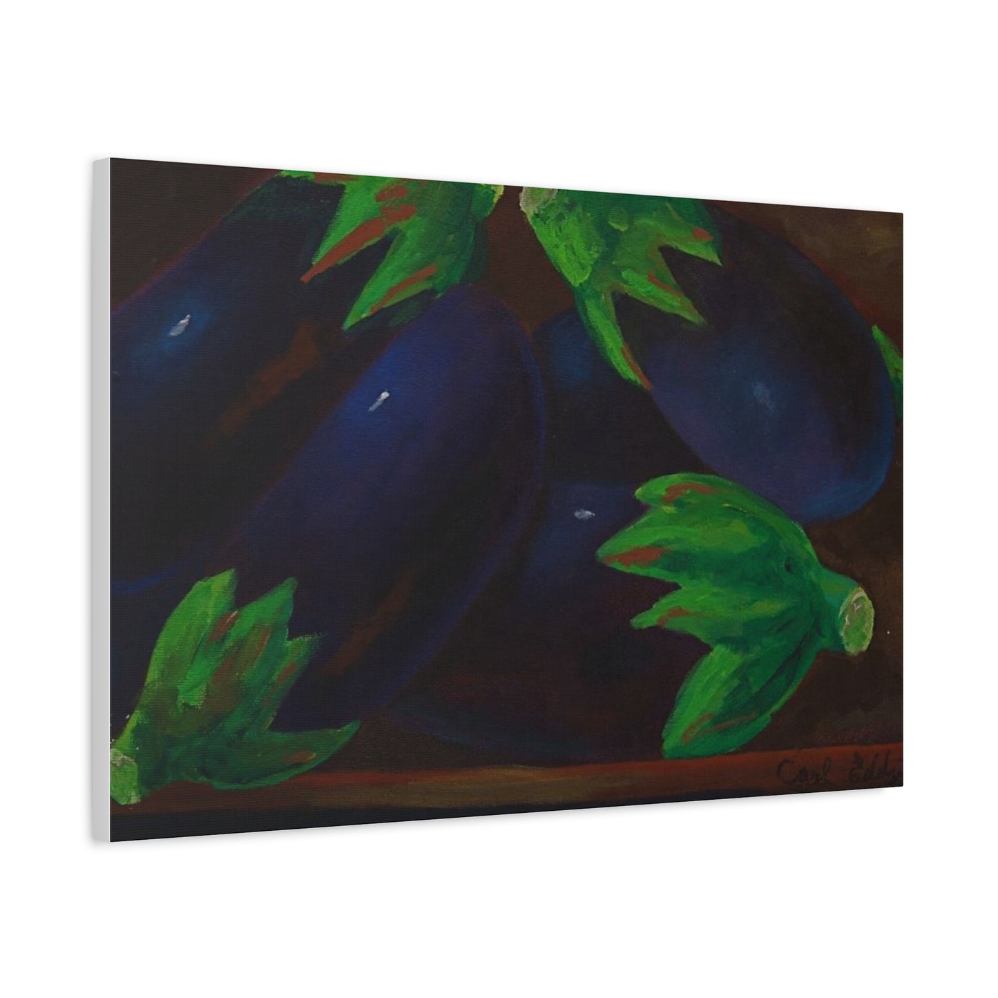 Canvas Print - Eggplant Design