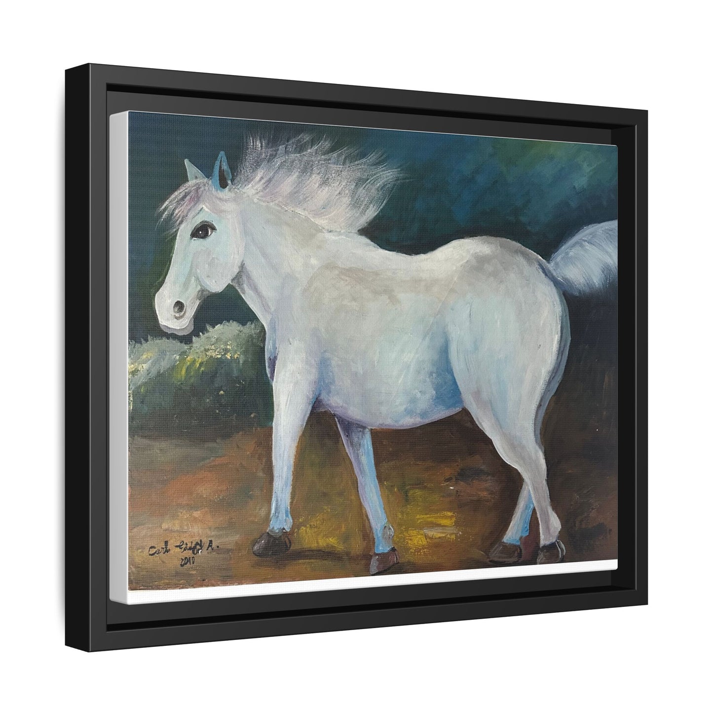 Canvas Horse Art