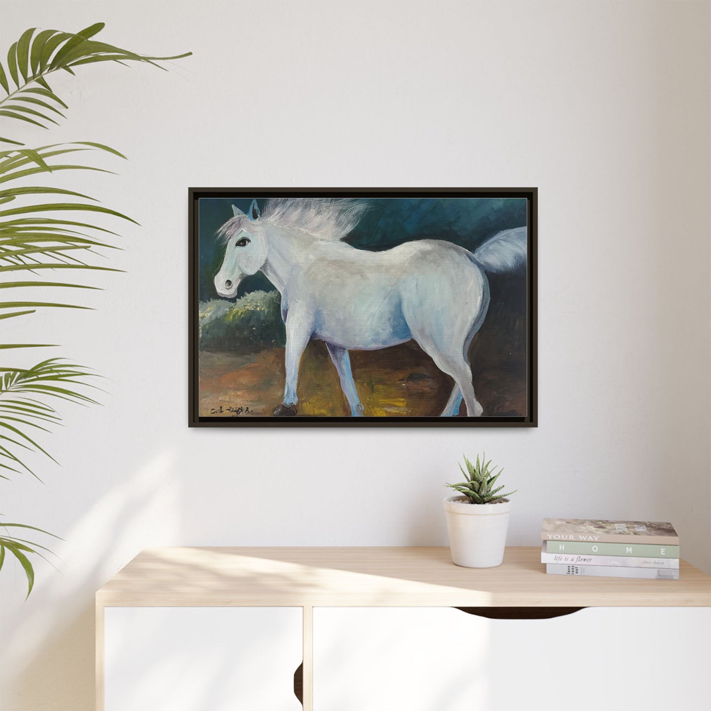 Canvas Horse Art
