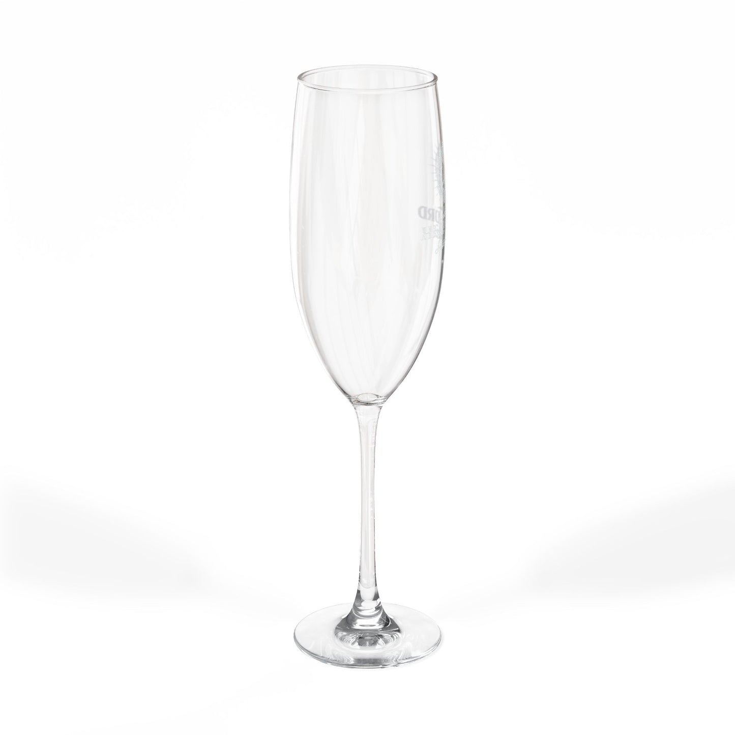 Engraved Champagne Glass