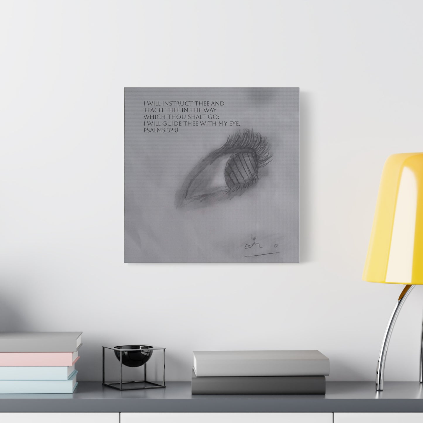 Canvas Wall Art - Jesus is Watching on Us