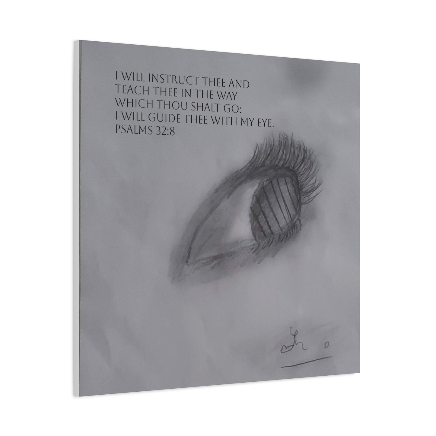 Canvas Wall Art - Jesus is Watching on Us