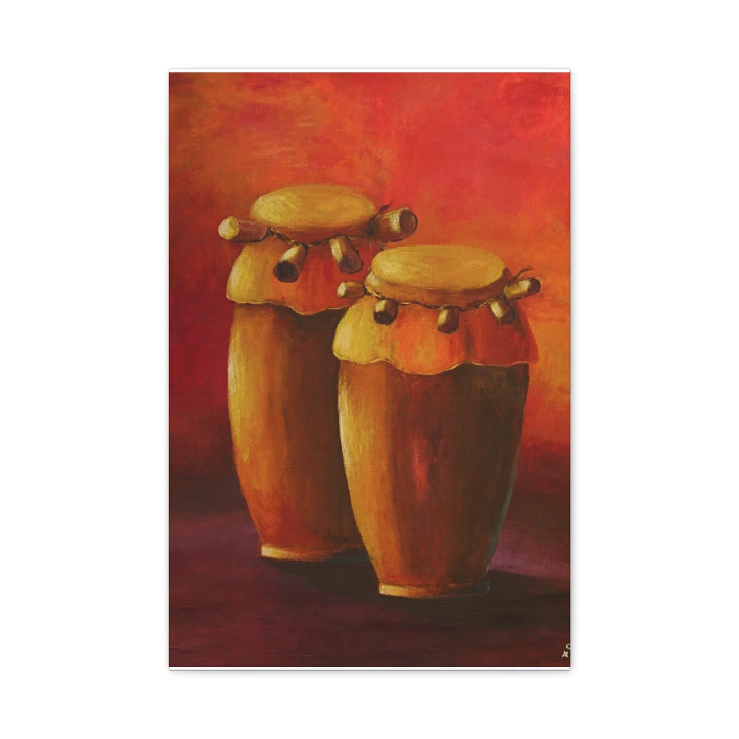 Canvas Drum Art