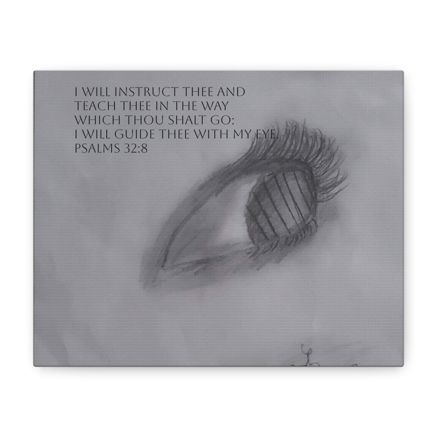 Canvas Wall Art - Jesus is Watching on Us