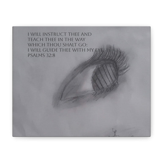 Canvas Wall Art - Jesus is Watching on Us