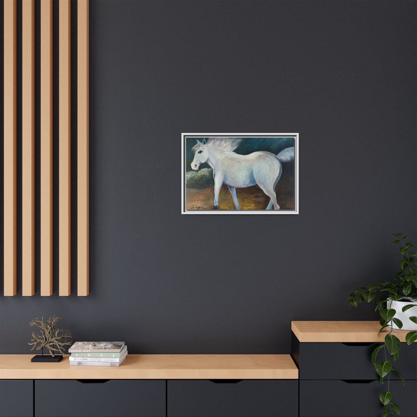 Canvas Horse Art
