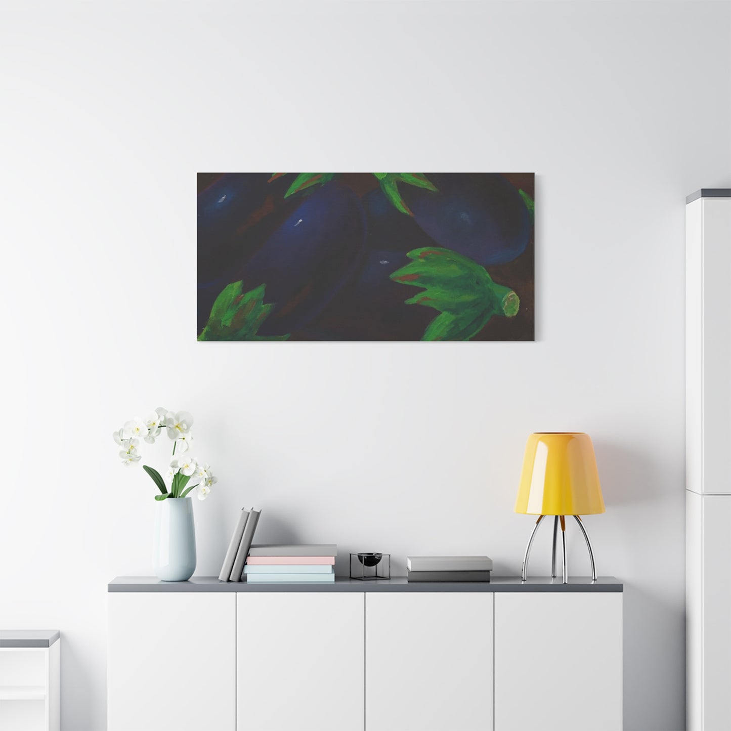 Canvas Print - Eggplant Design