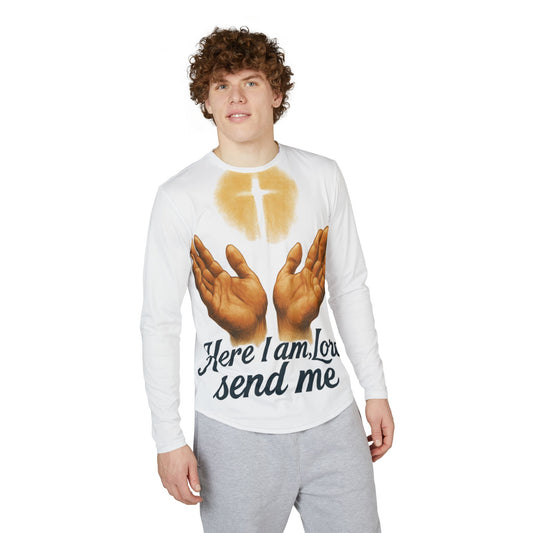 Sun Protection Faith-Based Long Sleeve Shirt, UV Shirt, Christian Apparel, Outdoor Shirt, Summer Gift, Spiritual Wear