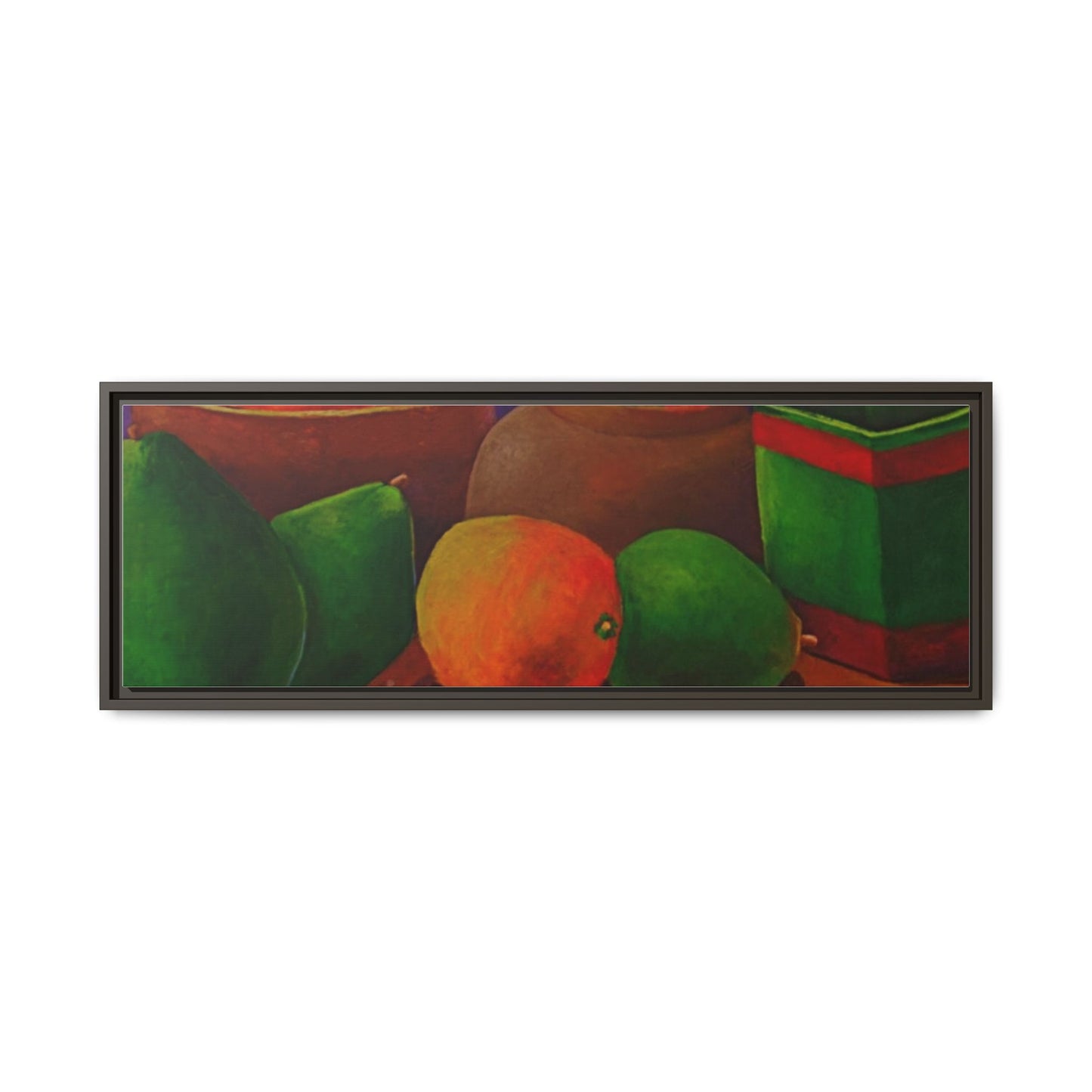 Tropical Fruits Canvas Wrap