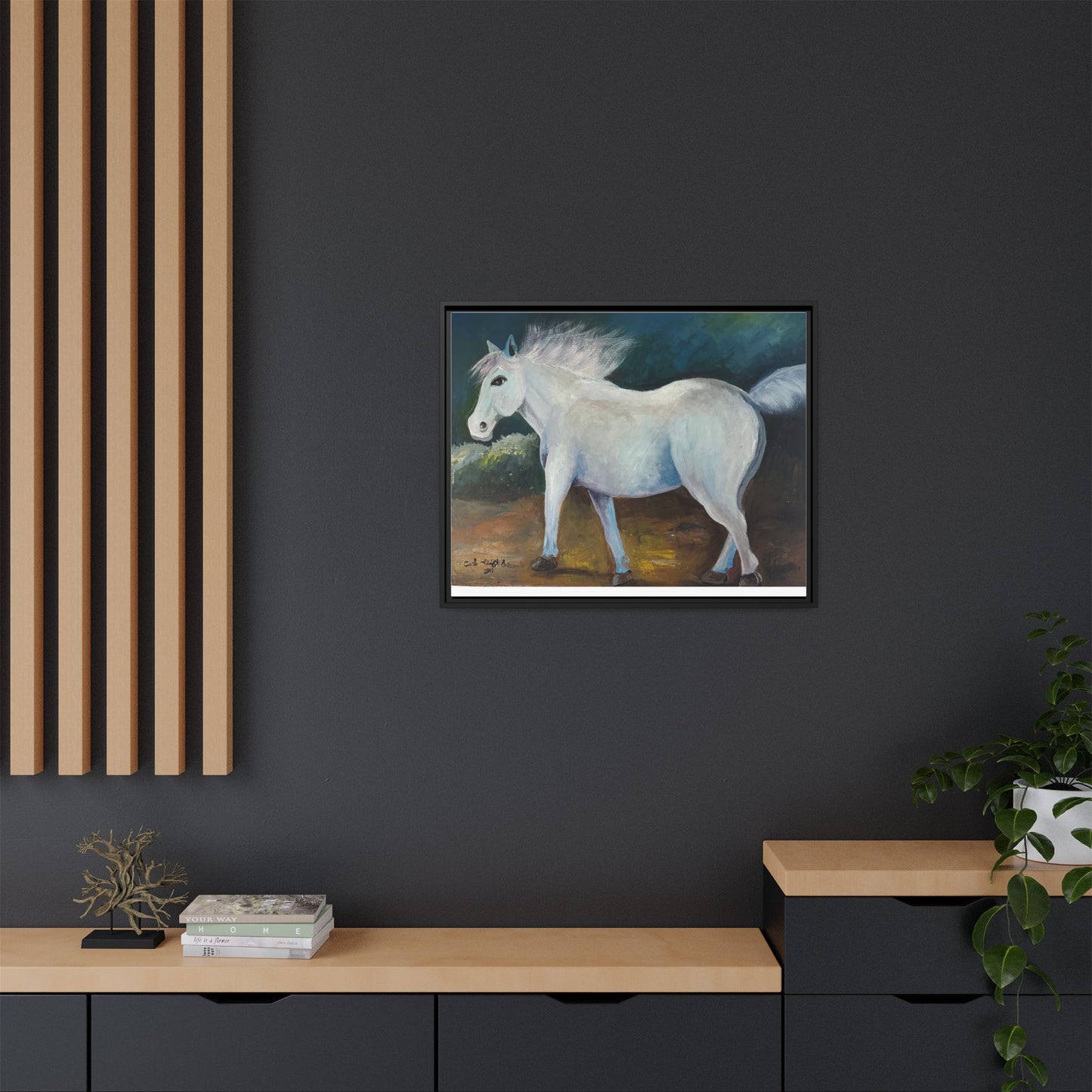 Canvas Horse Art