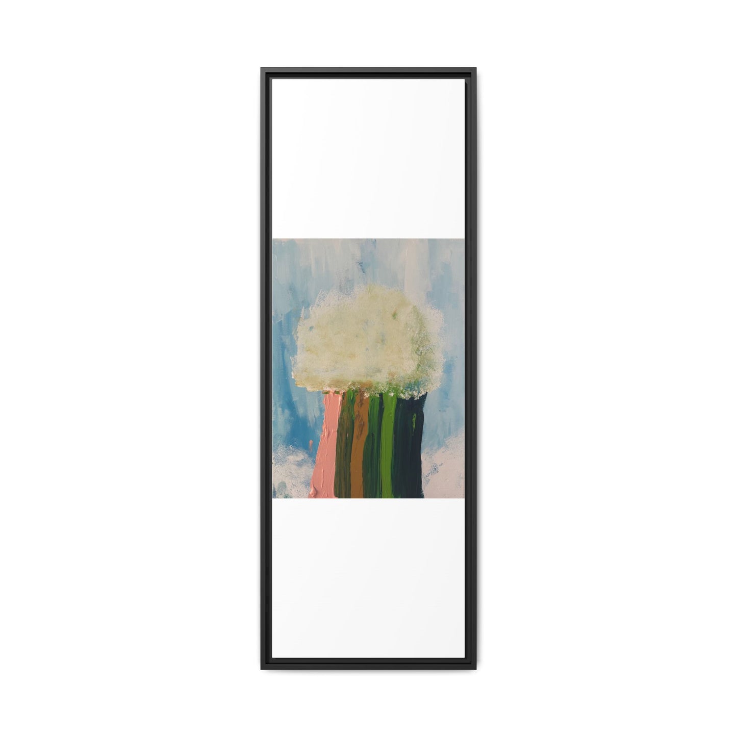 Canvas Wall Art - Cloud Dropping Rainbow