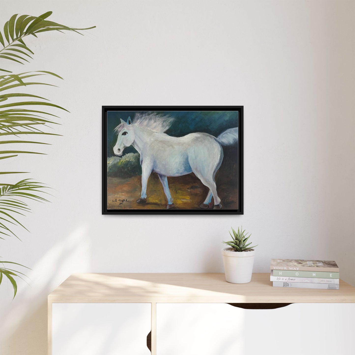 Canvas Horse Art