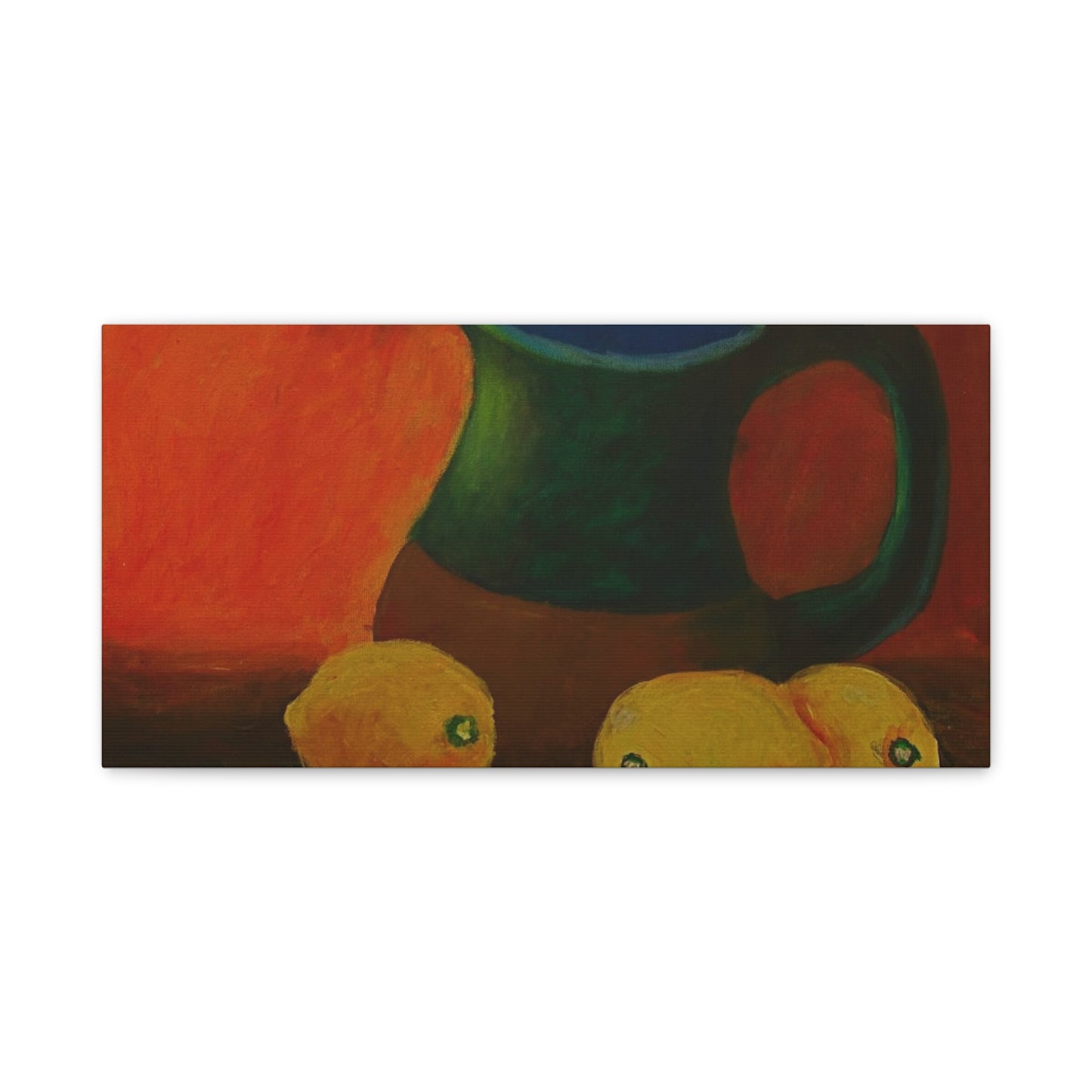 Canvas Print Tropical Lemon