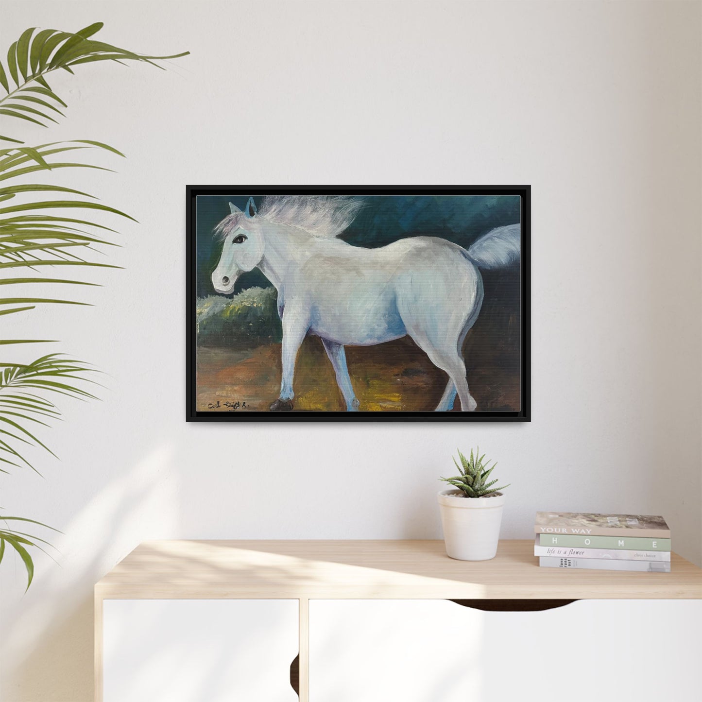 Canvas Horse Art