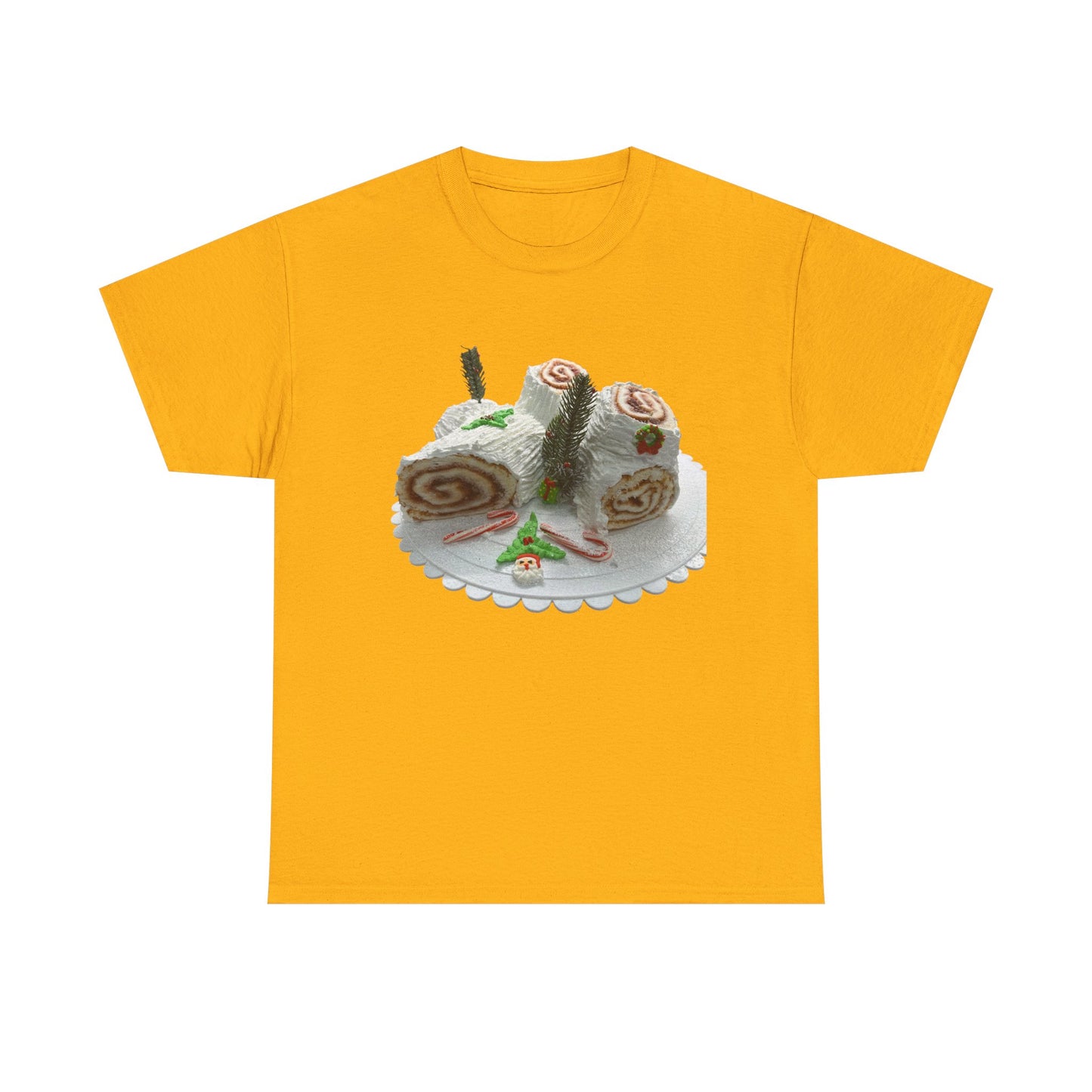 Festive Foodie Unisex Heavy Cotton Tee, Culinary Gift, Baking Lover Shirt, Holiday Apparel, Fun Food Print Top