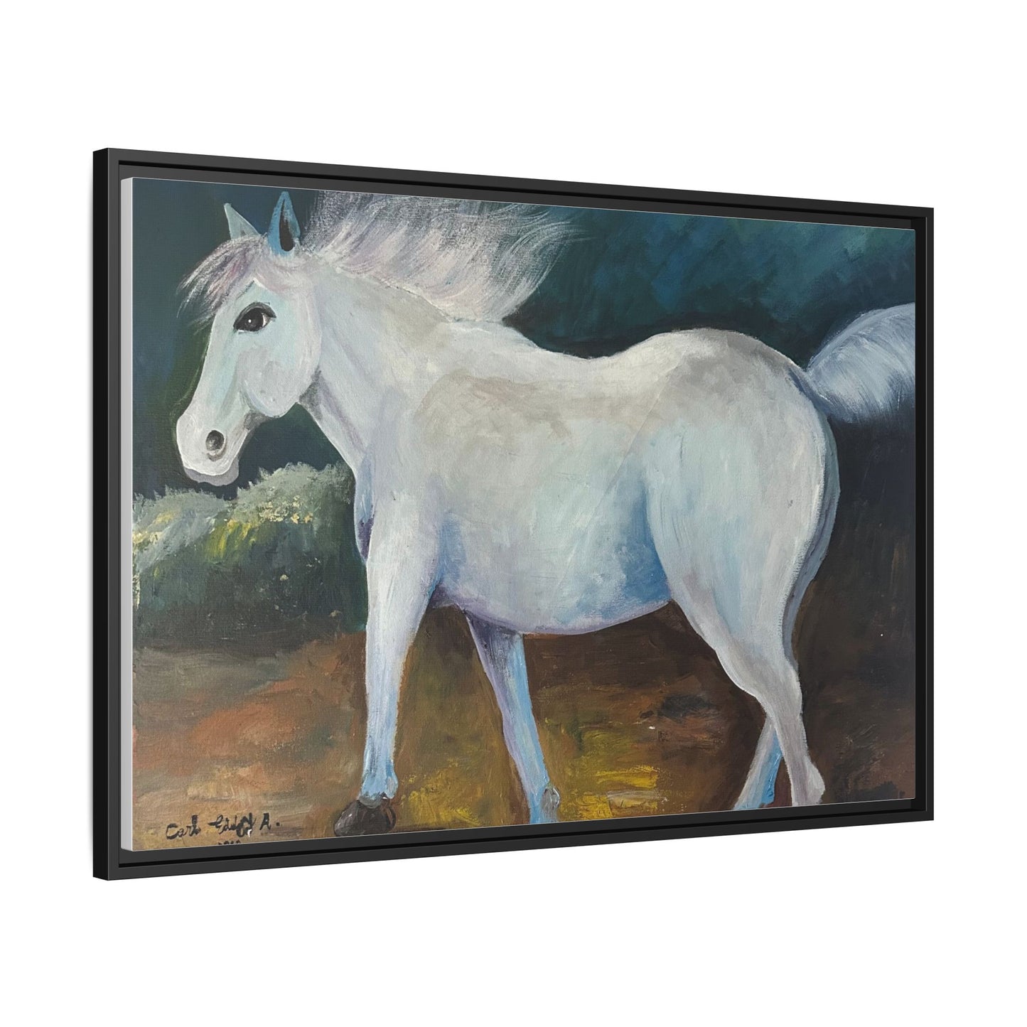 Canvas Horse Art