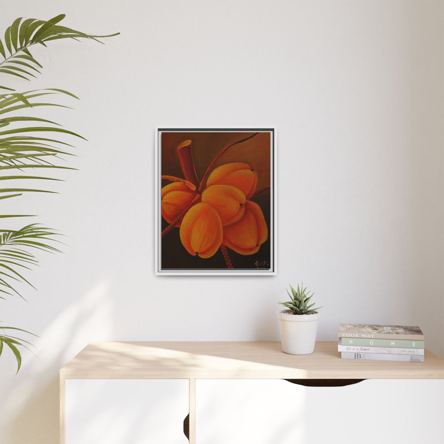 Matte Canvas, Framed (Multi-color)