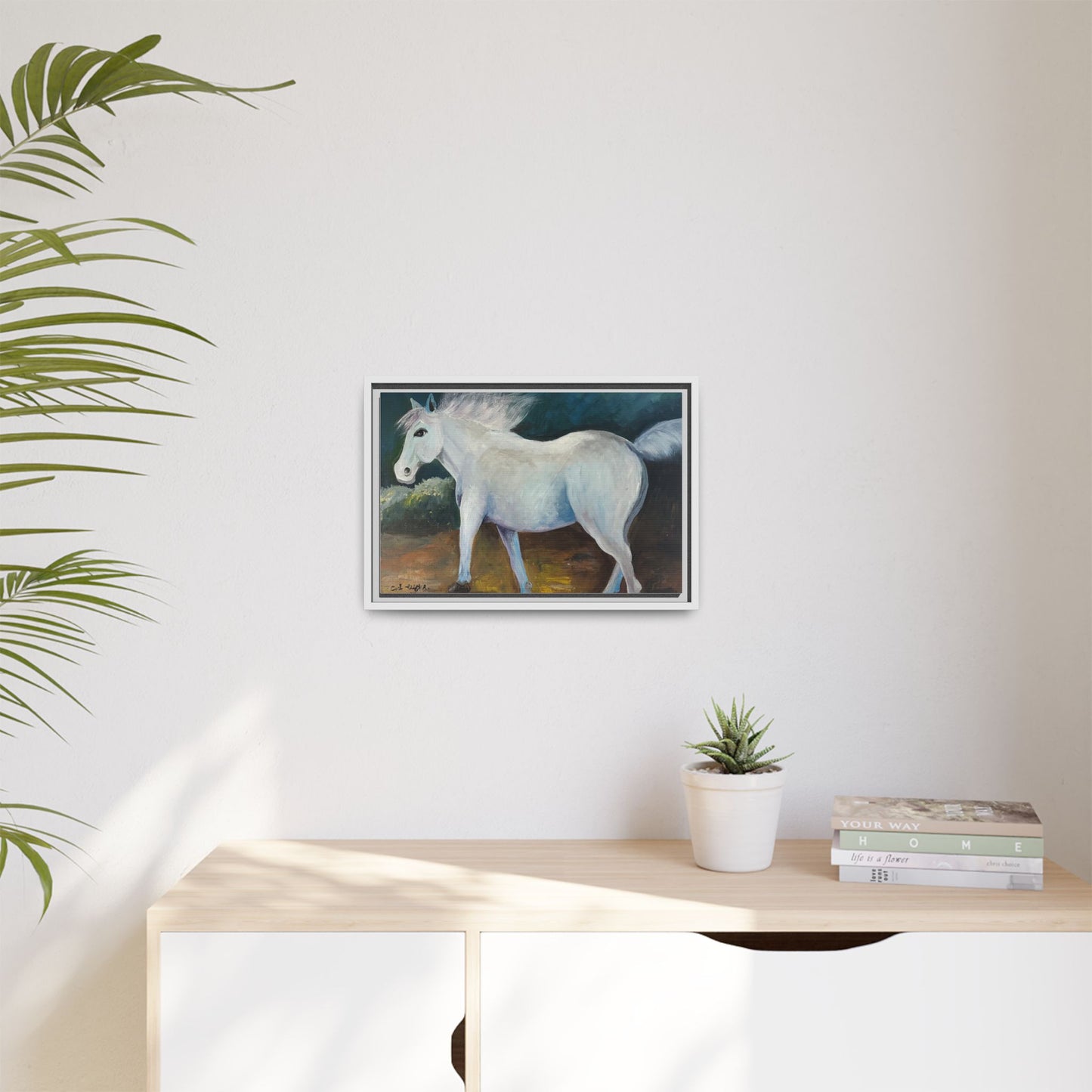 Canvas Horse Art