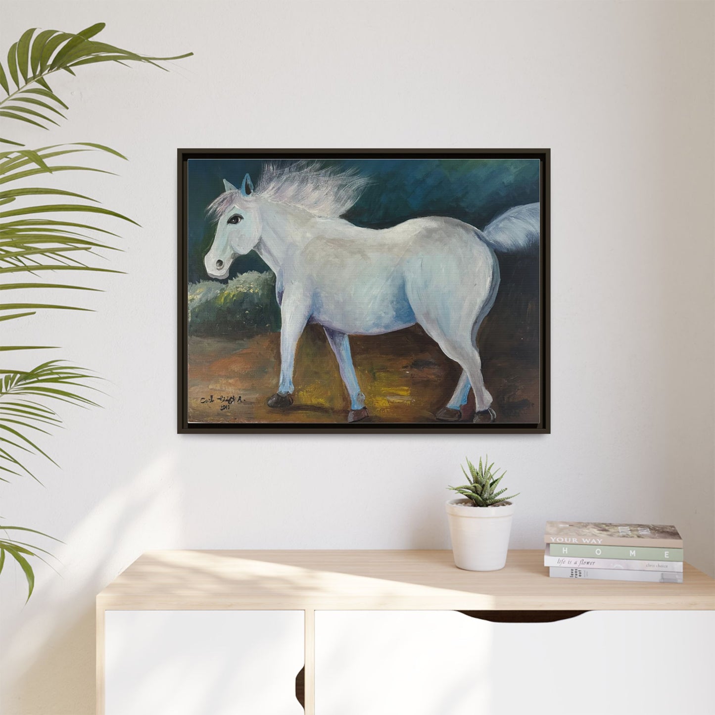 Canvas Horse Art