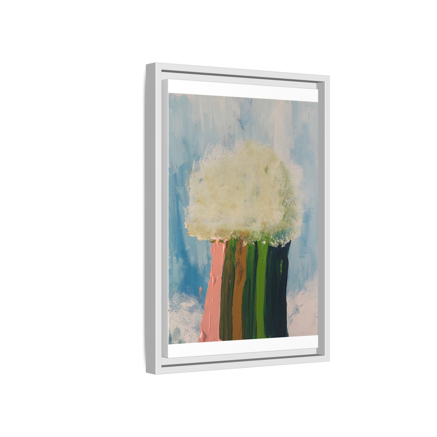Canvas Wall Art - Cloud Dropping Rainbow