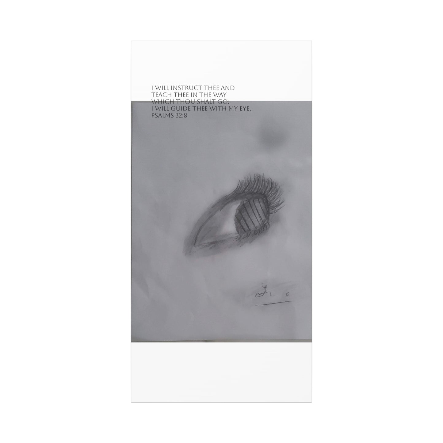 Canvas Wall Art - Jesus is Watching on Us